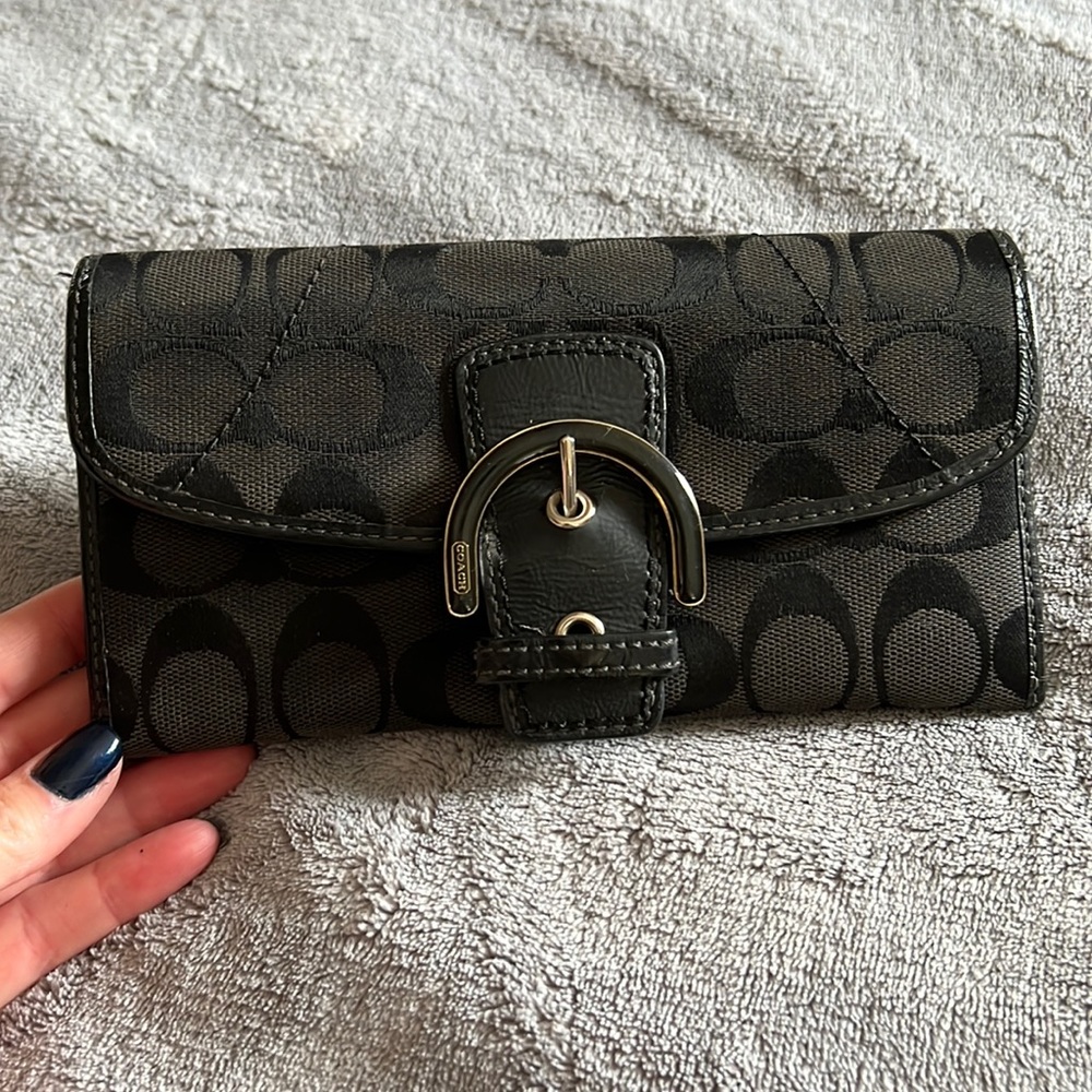 Coach Monogram Wallet